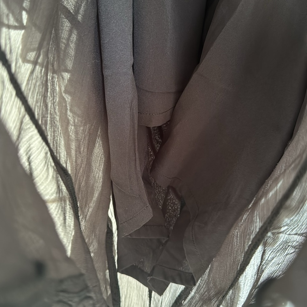 ASOS Black Ruffle Mini Dress - Picture 7 of 12